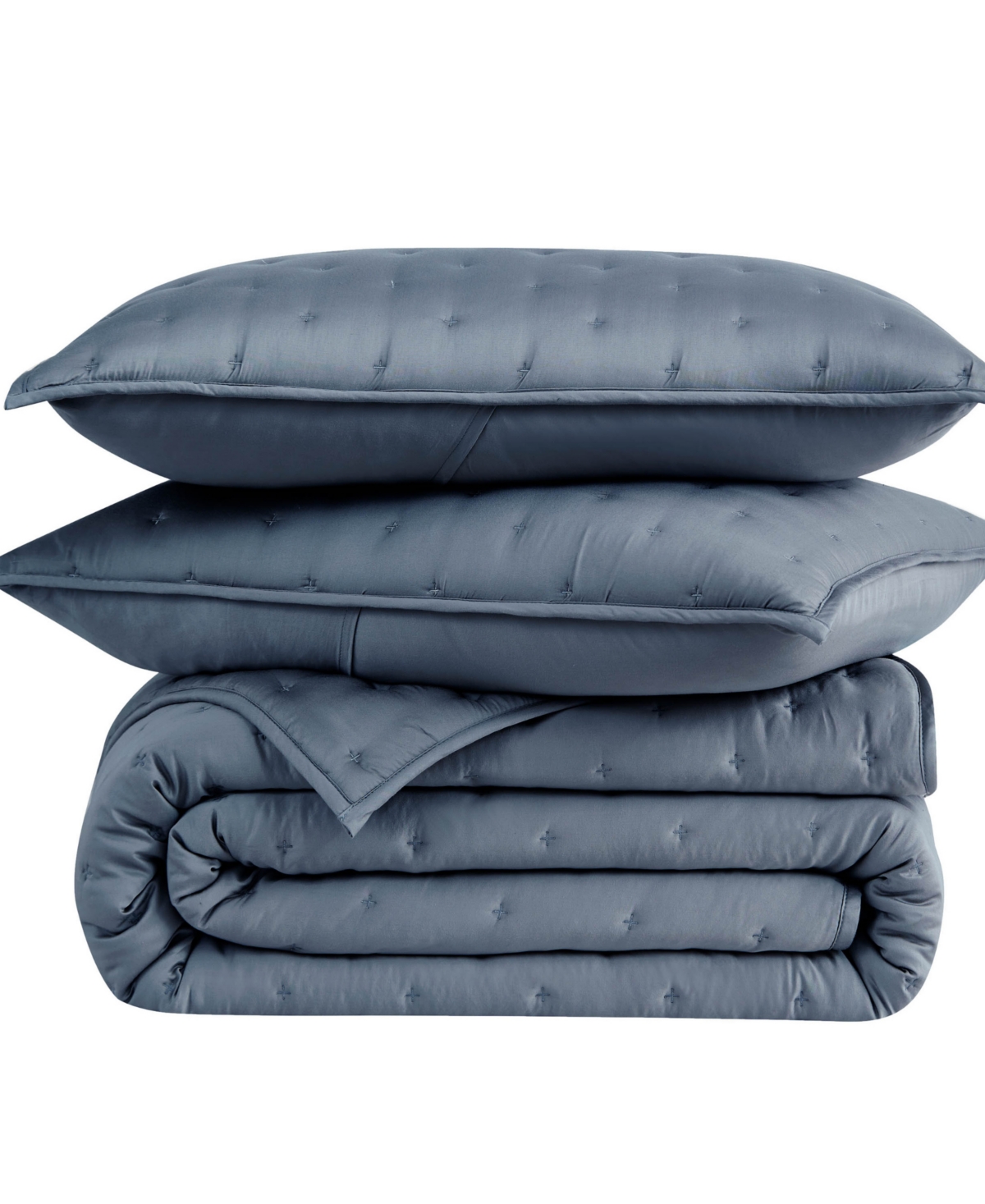 Southshore Fine Linens Luxurious 100% Viscose 3-Pc. Quilt Set