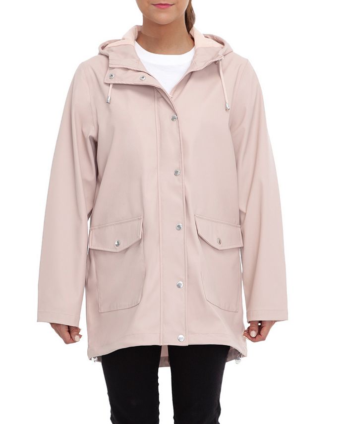 Rokka&Rolla Women's Waterproof Rain Coat Rubberized Jacket - Macy's