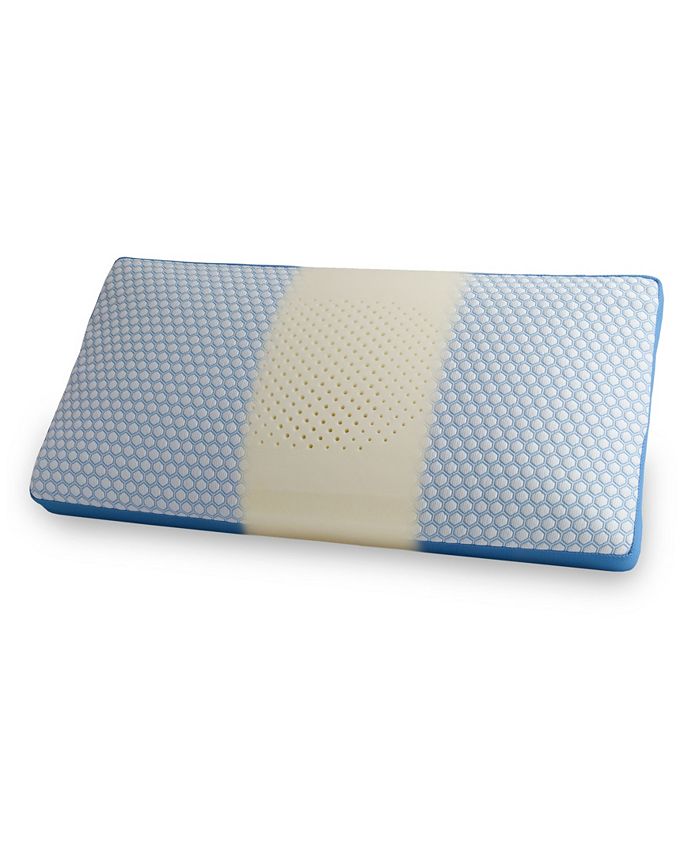 Therapedic Premier TruCool Serene Foam Side Sleeper Pillow, King Macy's