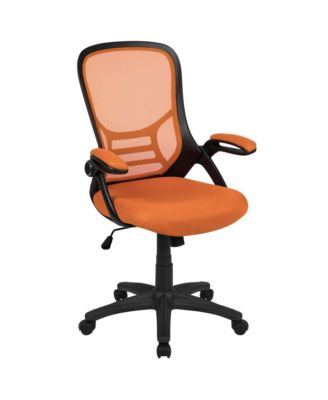 High Back Mesh Ergonomic Office Chair With Flip-Up Arms