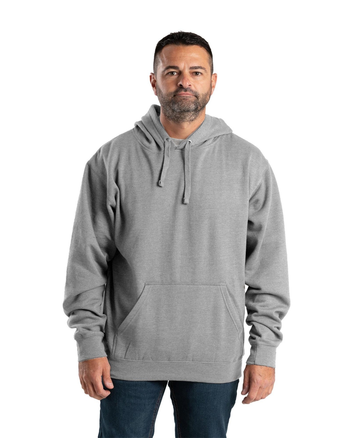 Men's Signature Sleeve Hooded Pullover - Grey