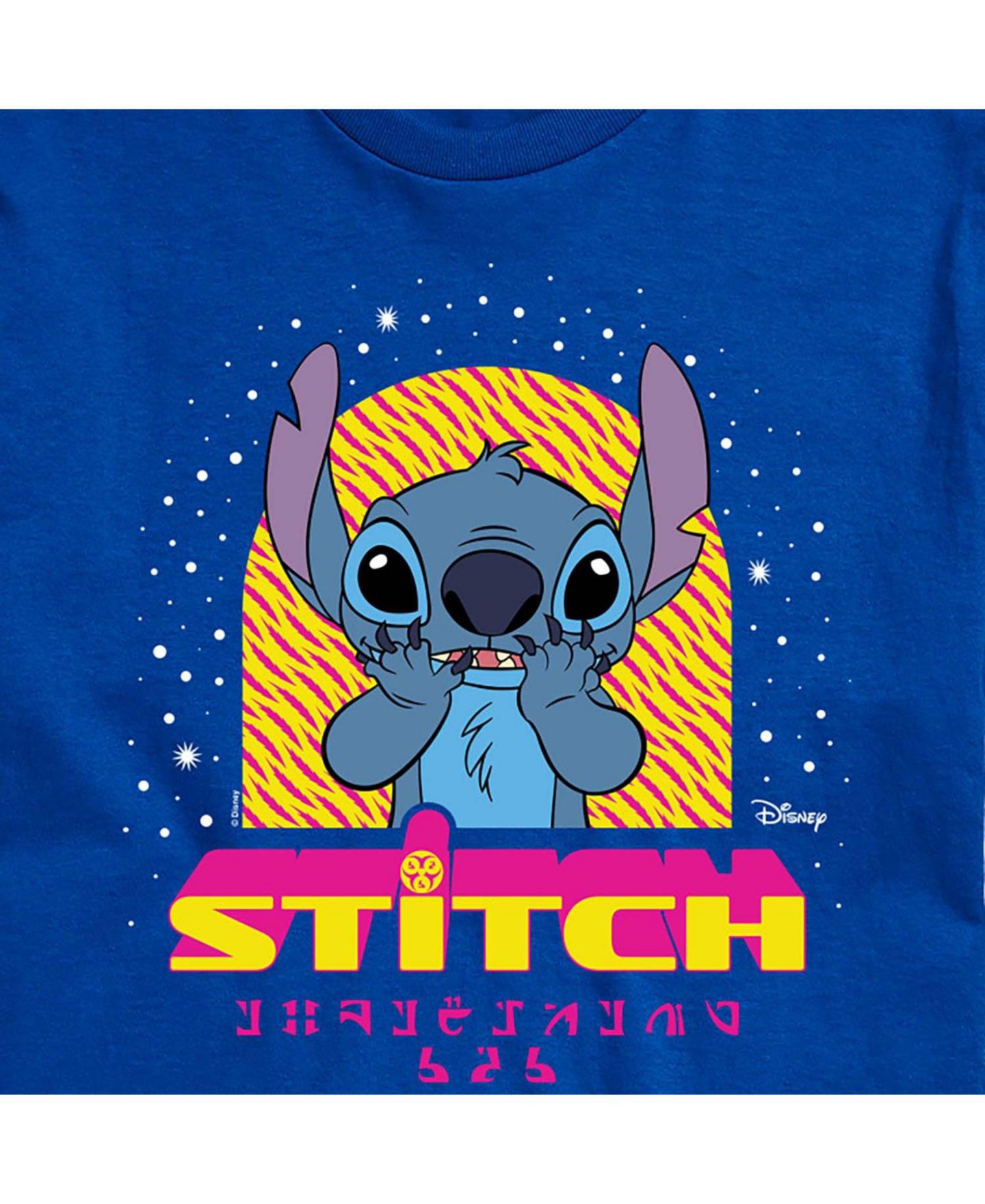 Мужская футболка AIRWAVES Lilo and Stitch Graphic, цвет: Синий — фото 3