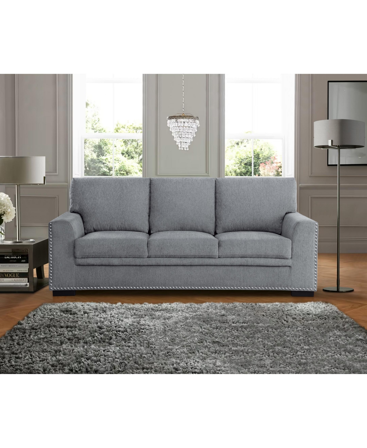 White Label Dickinson 33.5" Swivel Chair