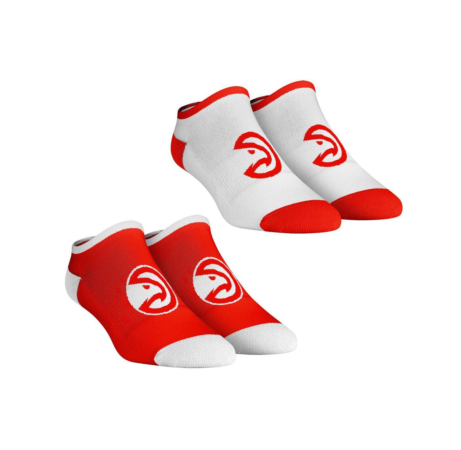 Women's Socks Atlanta Hawks Core Team 2-Pack Low Cut Ankle Sock Set