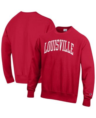 Louisville Hooded Sweatshirt, Red 