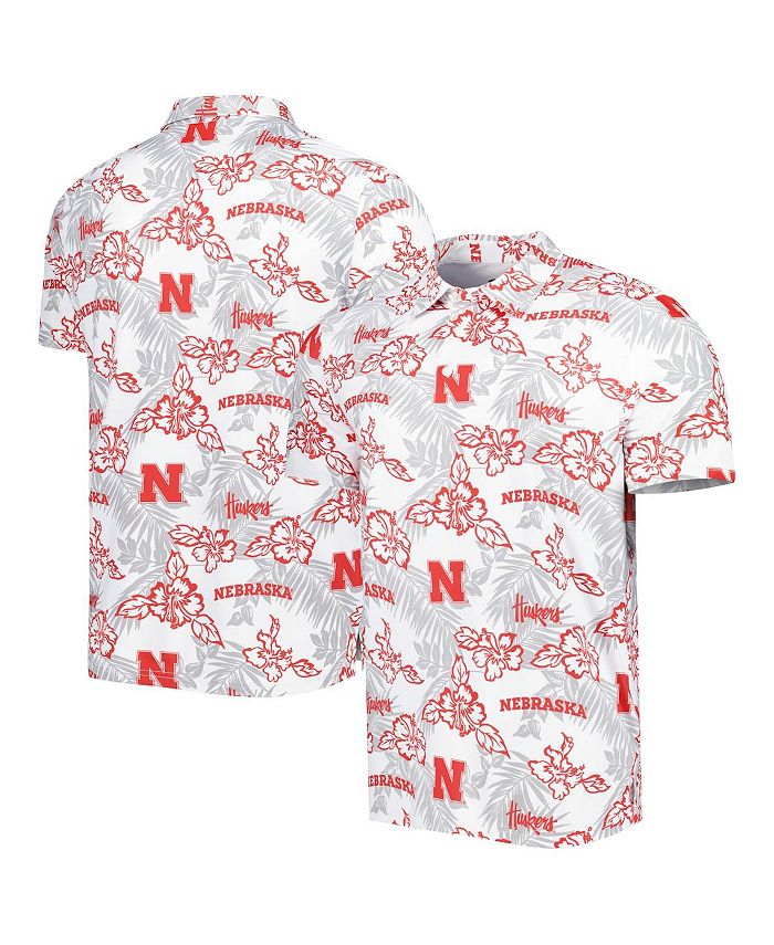 Reyn Spooner Men's White Nebraska Huskers Performance Polo Shirt Macy's