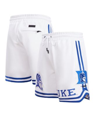 Men's Pro Standard White Duke Blue Devils Classic Shorts - Macy's