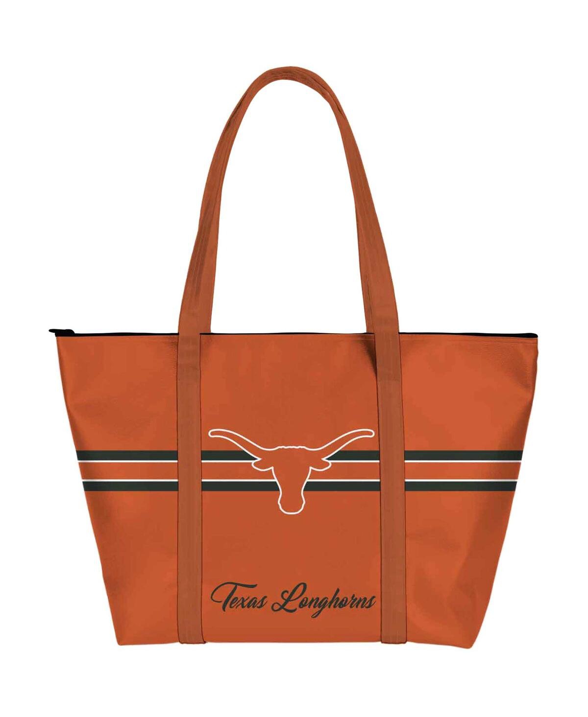 Shop Indigo Falls Women's Texas Longhorns Classic Weekender Tote Bag In Burnt Orange