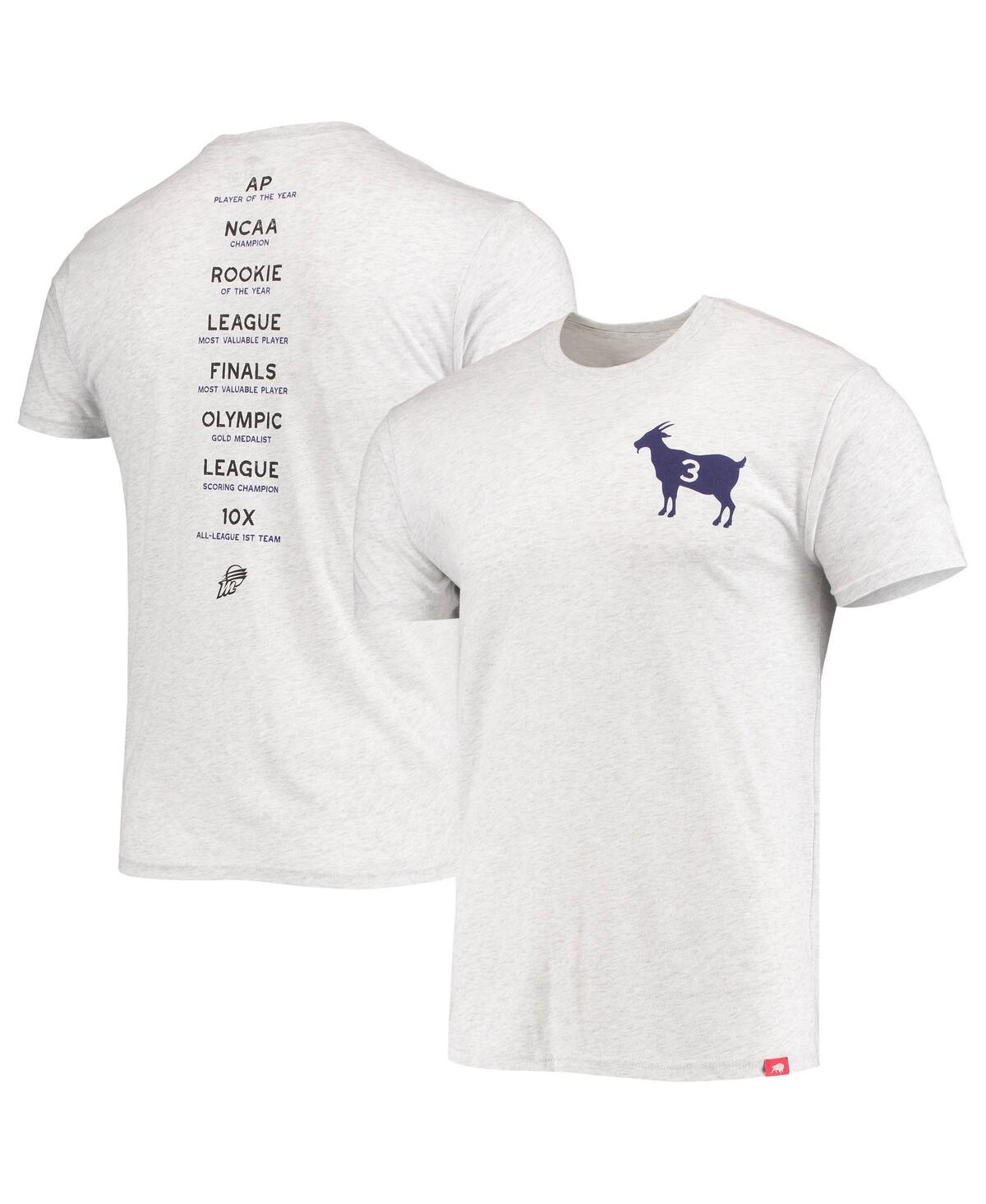 Shop Sportiqe Men's  Diana Taurasi White Phoenix Mercury Player Tri-blend T-shirt