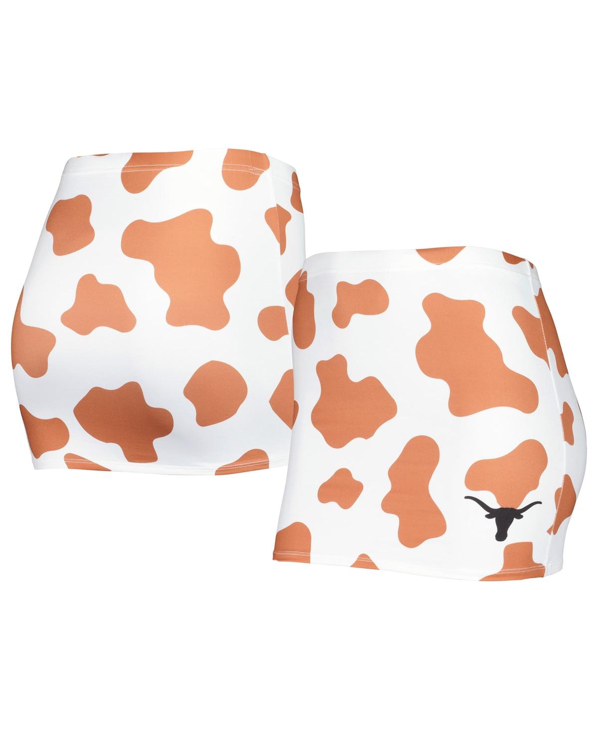 Shop Zoozatz Women's  Texas Orange Texas Longhorns Sublimated Mini Skirt