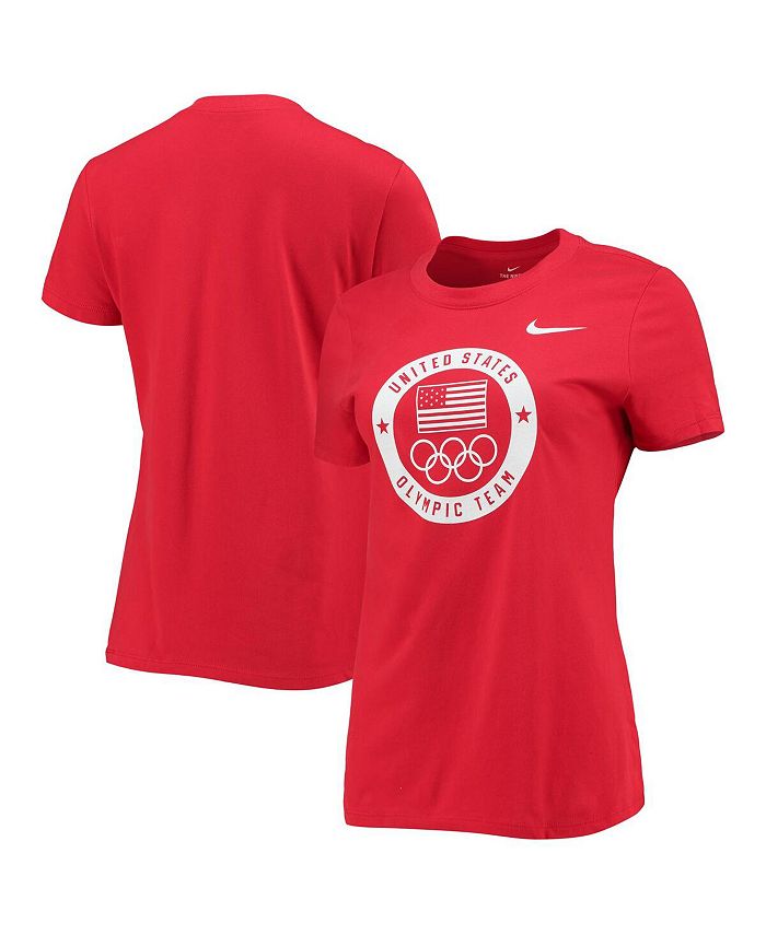 Nike Women's Red Team USA Performance Tshirt Macy's