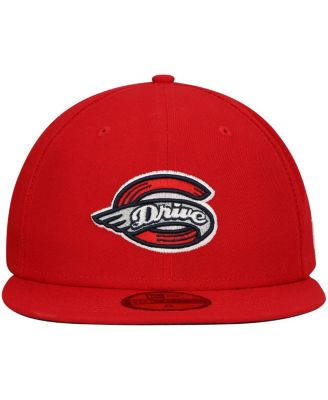 Men's Red Greenville Drive Authentic Collection Team Home 59FIFTY Fitted Hat