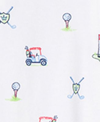 Baby Boys Golf Club Coverall with Hat, 2 Piece Set