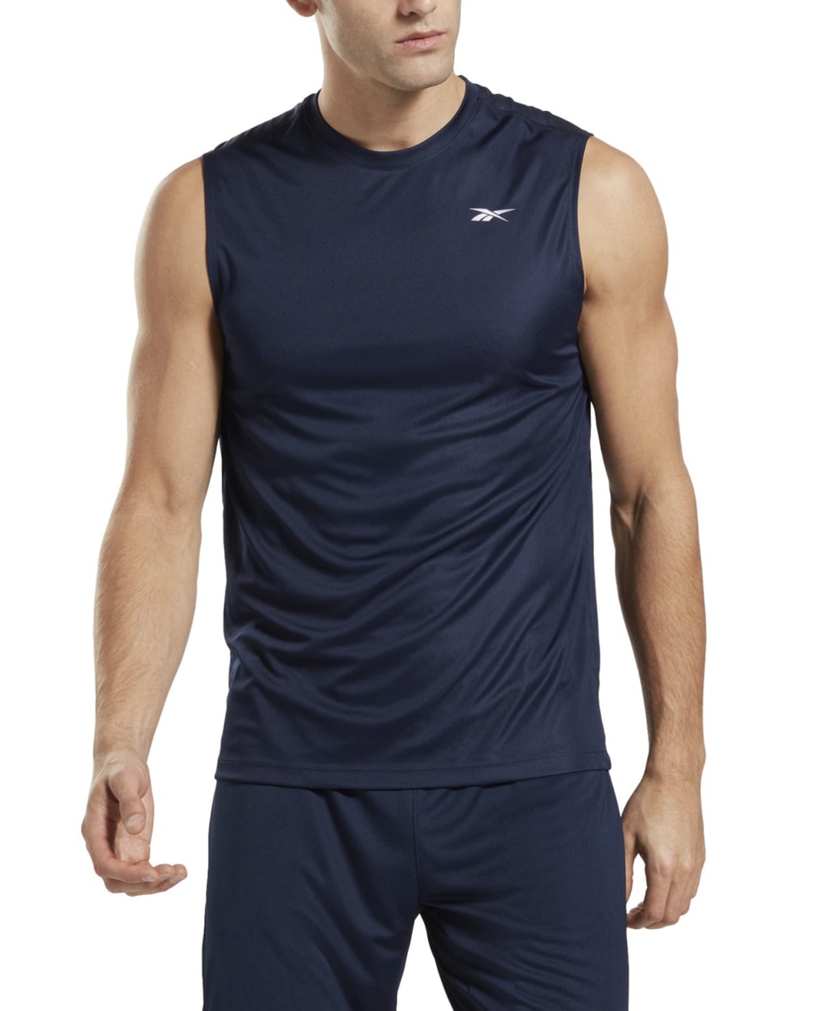 Reebok Men's Train Regular-Fit Sleeveless Tech T-Shirt