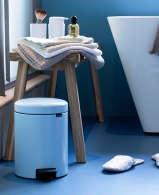 New Icon Step on Trash Can, 1.3 Gallon, 5 Liter