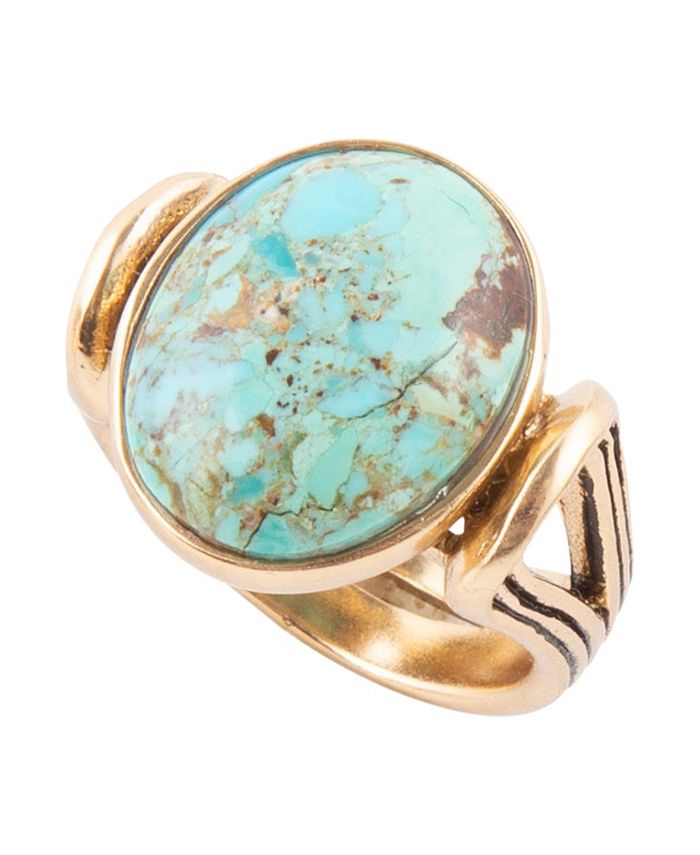 Macys shop turquoise ring