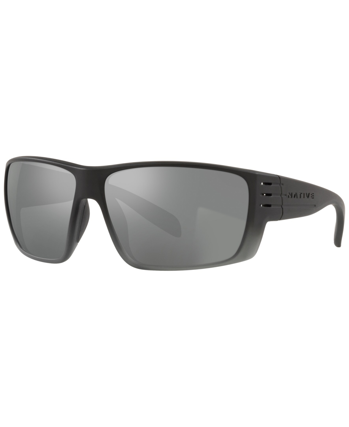 Native Eyewear Unisex Polarized Sunglasses, Griz In Smoke Fade