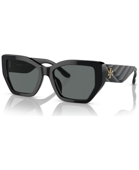 Женские солнцезащитные очки Tory Burch Polarized Sunglasses TY7187U, цвет: Чёрный