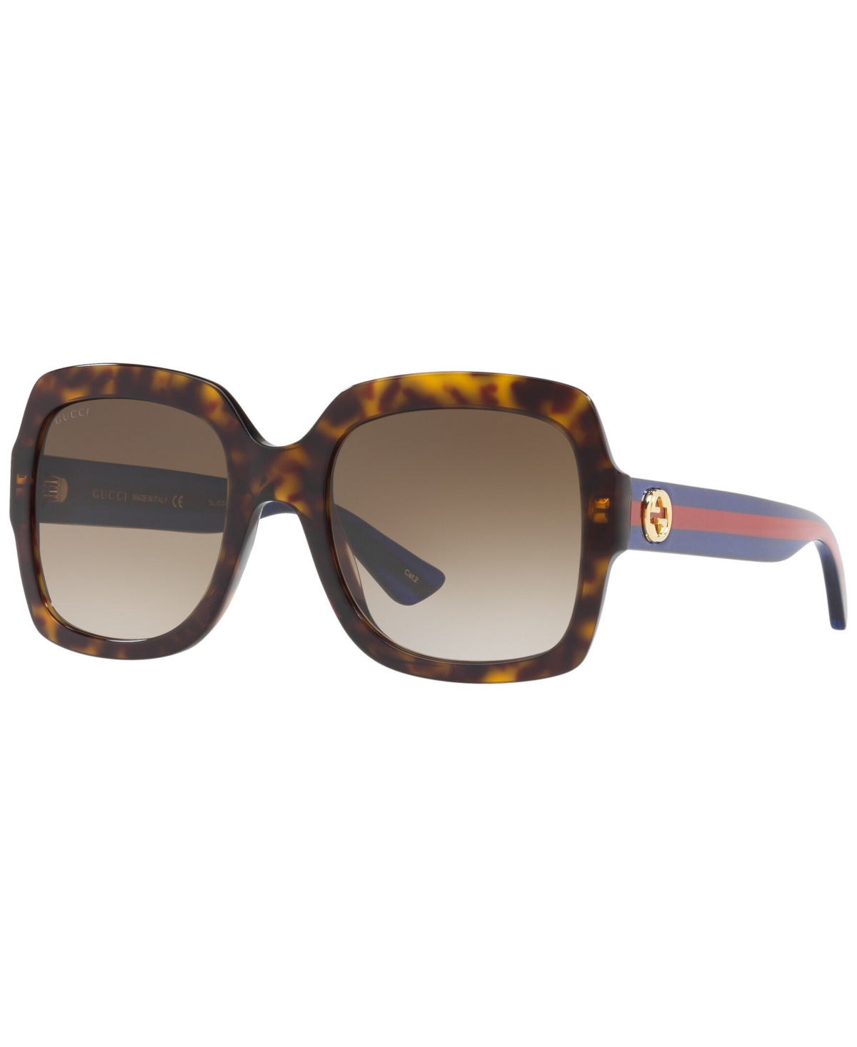 Shop Gucci Women's Sunglasses, Gg0036sn In Brown Gradient