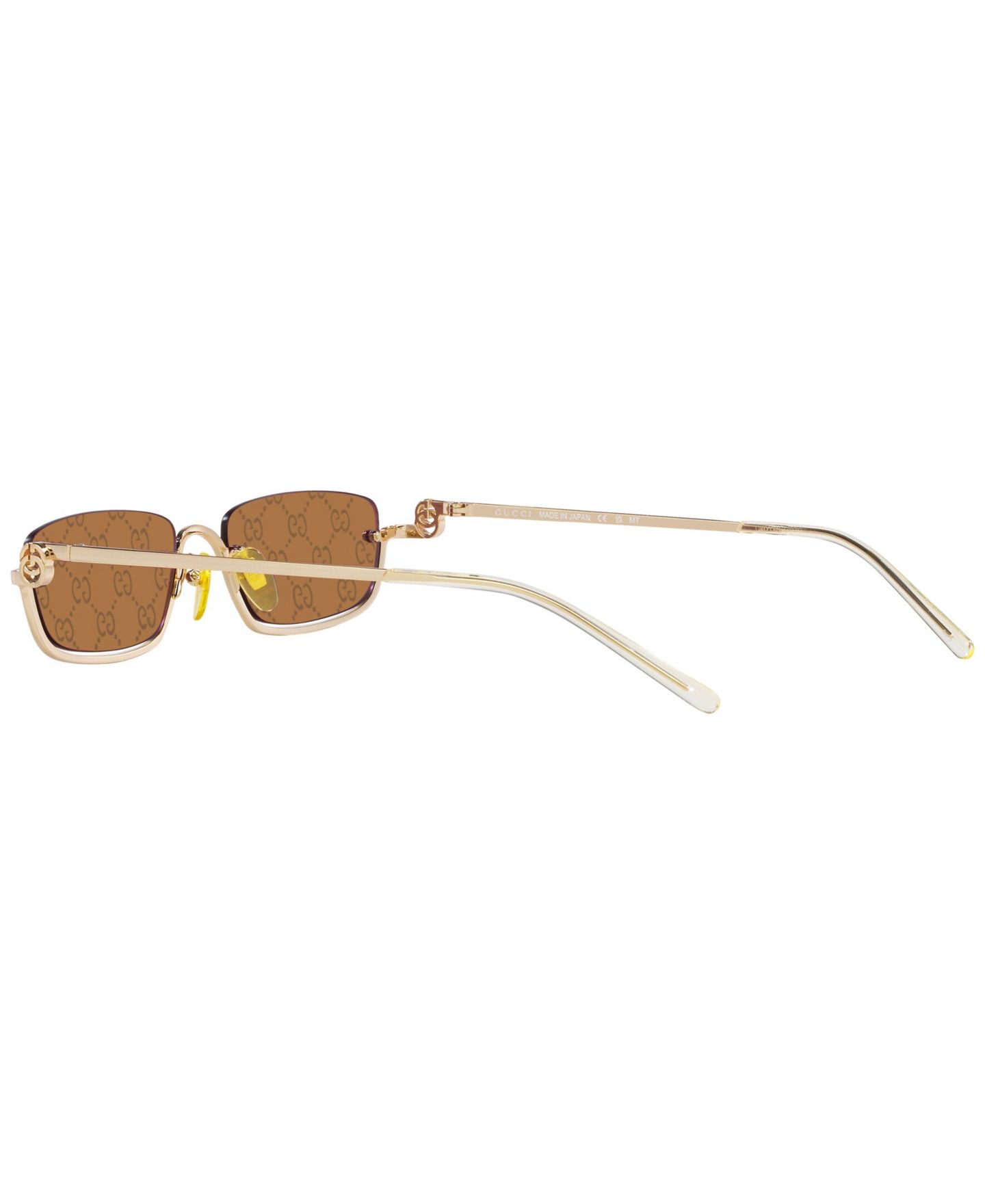 Солнцезащитные очки Gucci Unisex Sunglasses, GG1278S, цвет: Золотой — фото 4