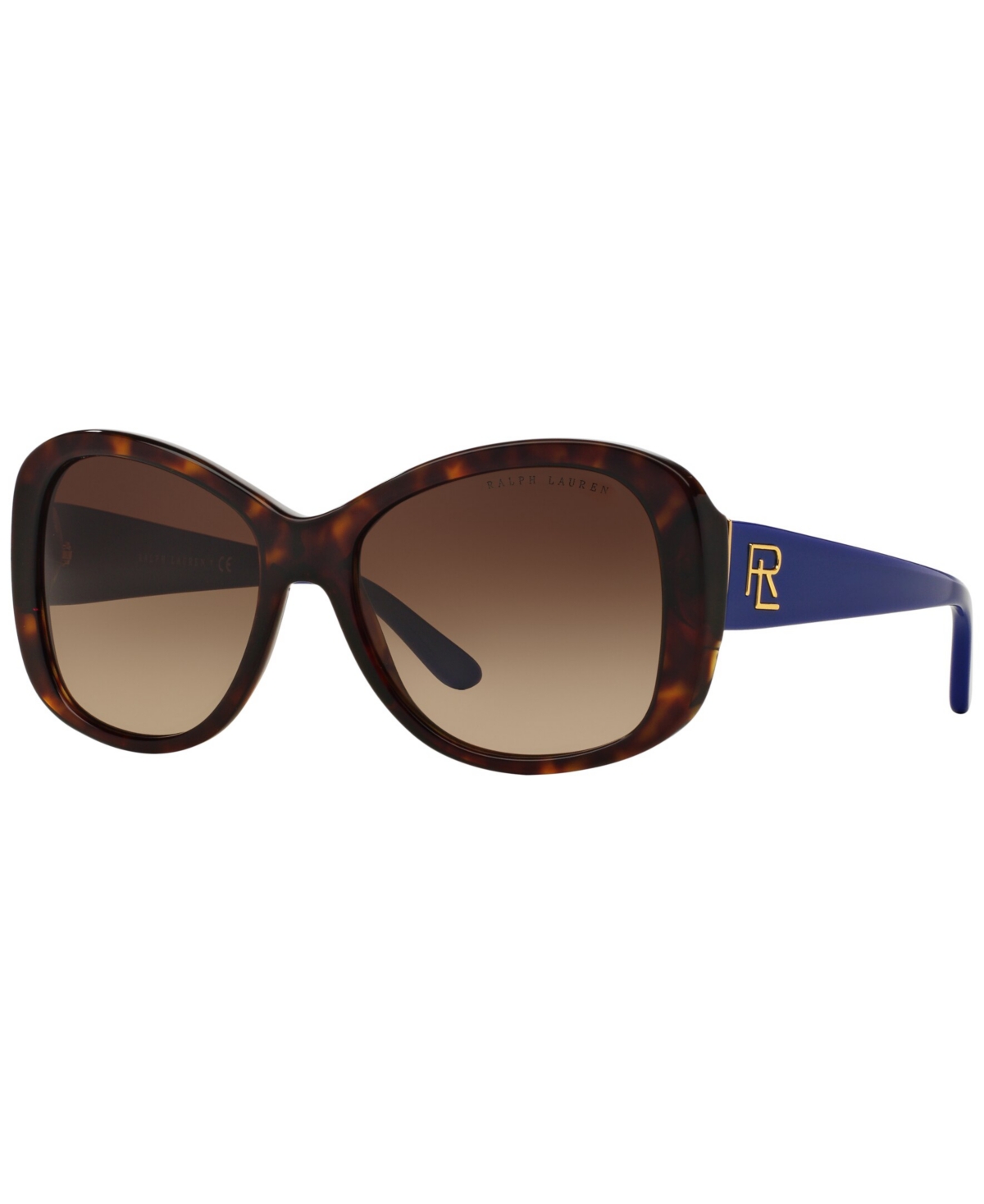Ralph Lauren Women's Sunglasses, Rl8144 In Shiny Dark Havana