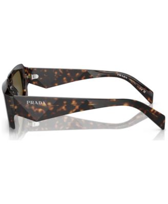 Irregular Low Bridge Men's Sunglasses, PR 27ZSF