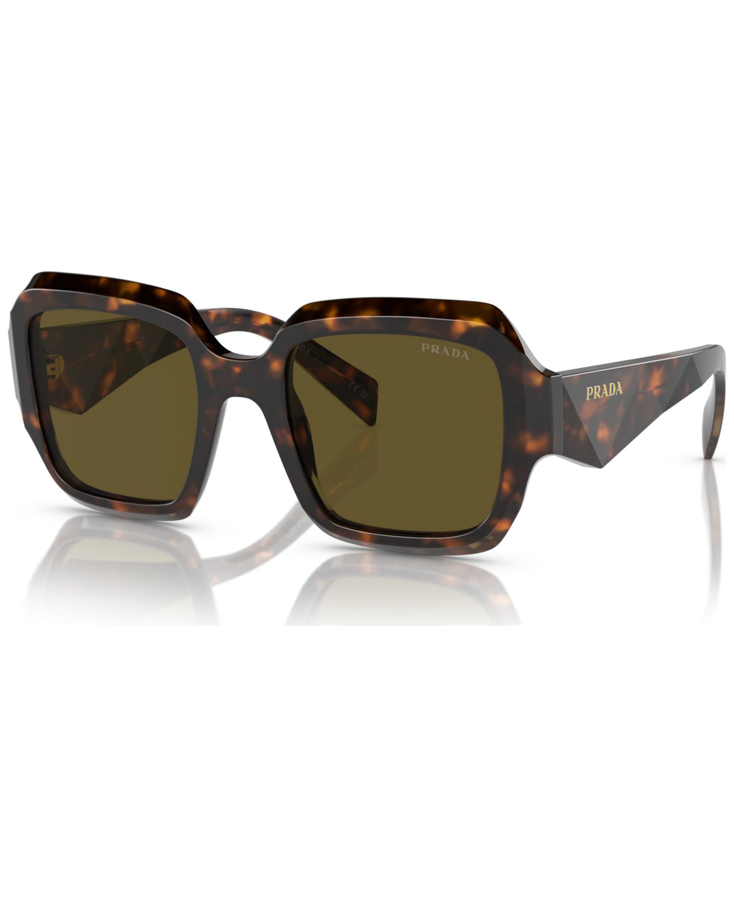 Women's Oversized Square Sunglasses, PR 28ZS