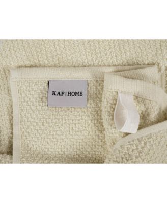 Popcorn Terry Cotton 4 Piece Kitchen Towel, 20" x 20"