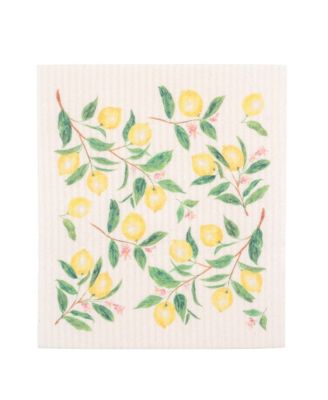 Swedish Dish Cloths, All Over Lemon, Set of 4