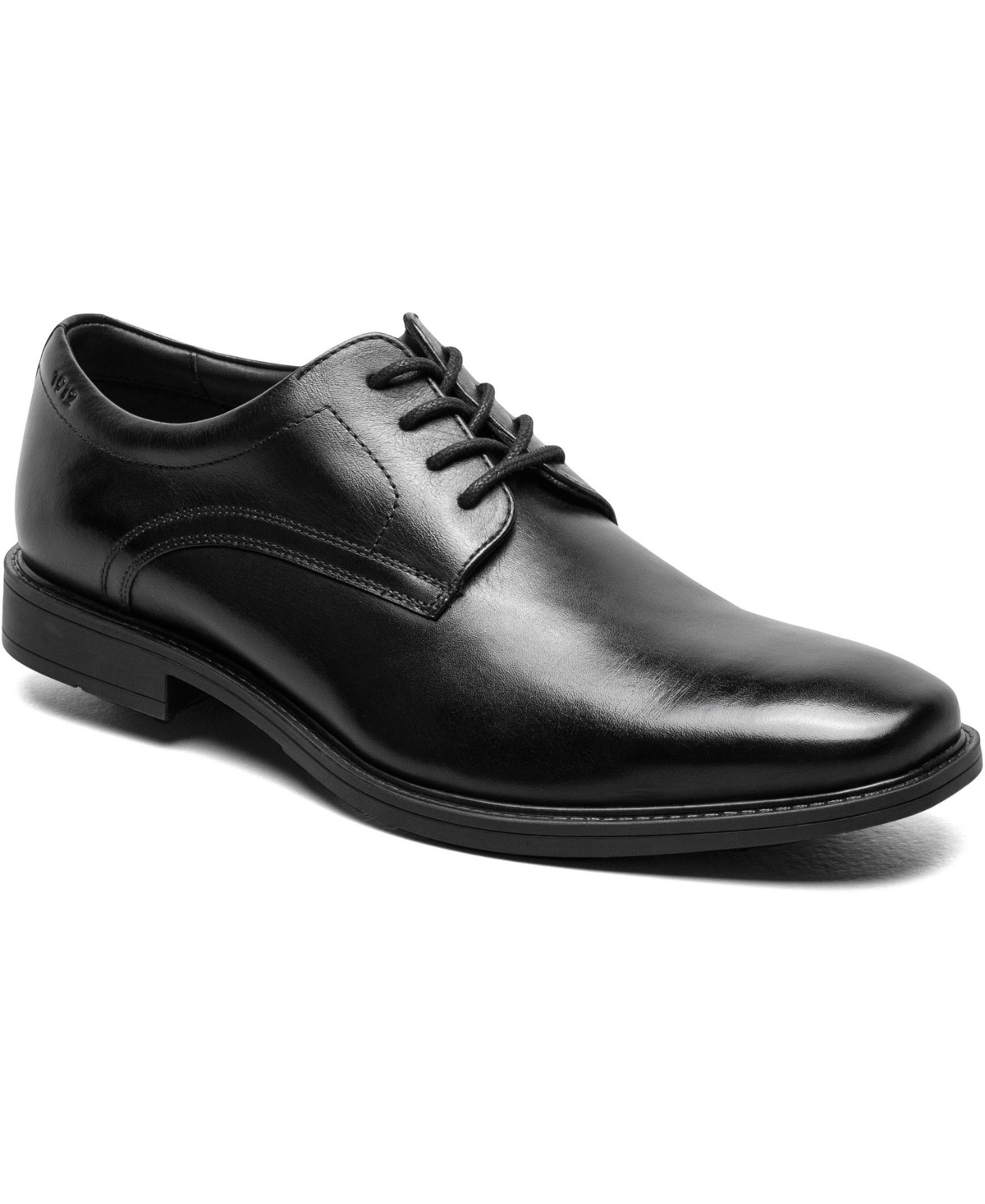 Nunn Bush Men's Baxter Leather Plain Toe Oxford In Black