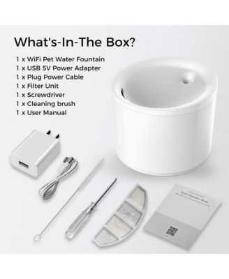 WiFi Pet Smart Water Fountain (2.5L)