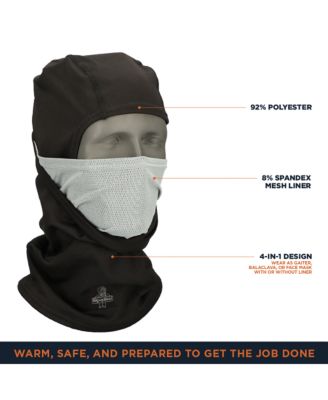 RefrigiWear Мужская балаклава-трансформер RefrigiWear 4-в-1 - Универсальная маска для защиты лица от холода 5690₽