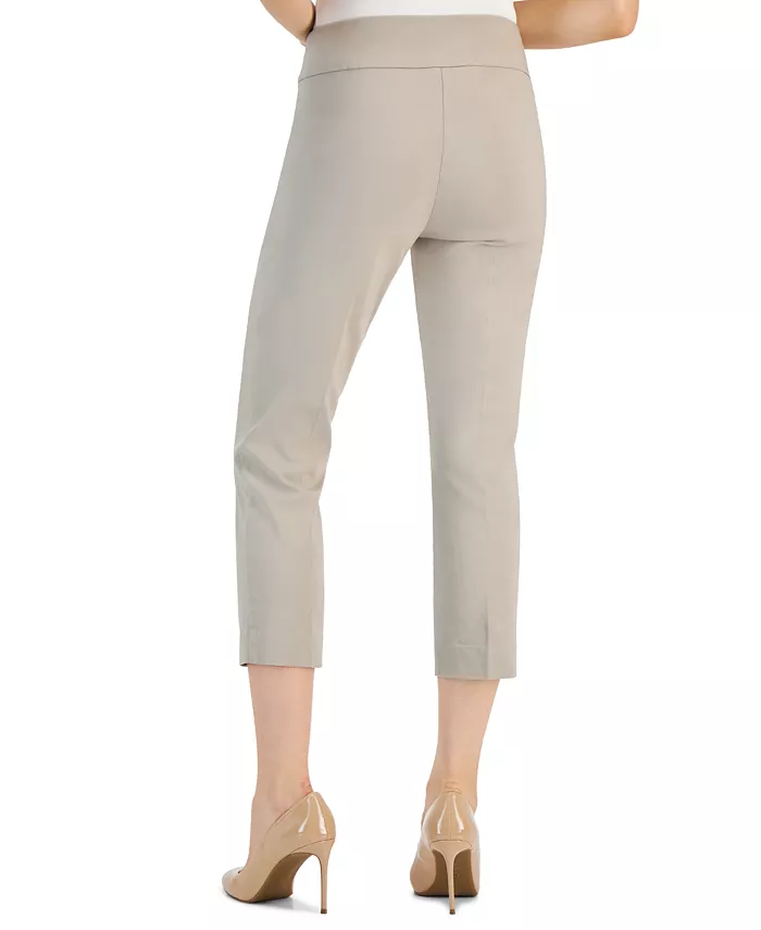 Women's Bengaline Pull-On Capri Pants - thumbnail 3