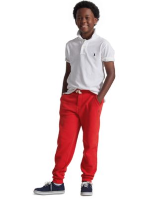 Boys' 8-20 Cotton Fleece Drawstring Joggers
