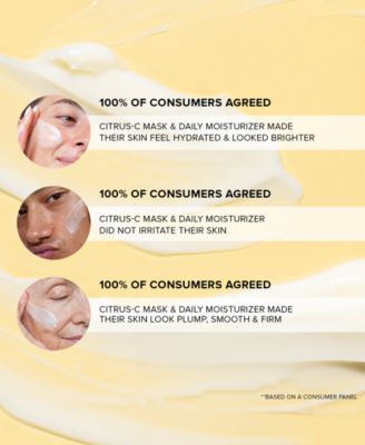 Nudeskin Citrus-C Mask & Daily Moisturizer, 2.03-oz.