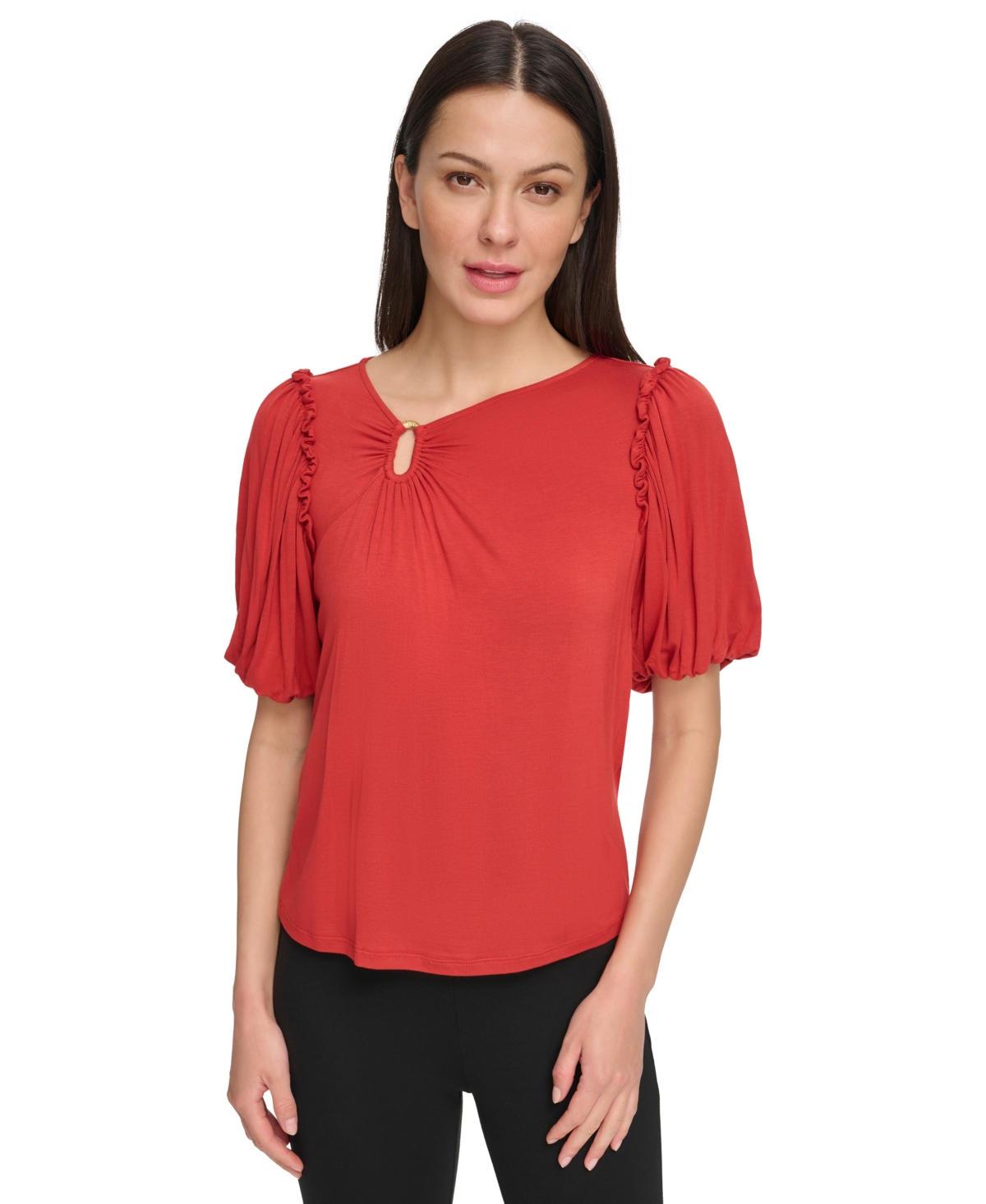 Dkny cold clearance shoulder top