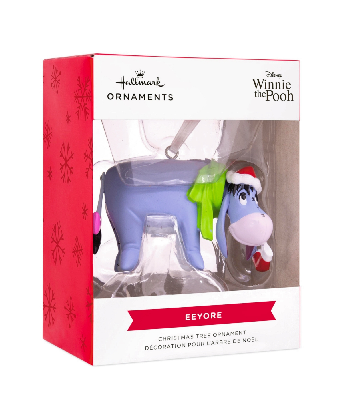 Hallmark Christmas Ornament Disney Winnie The Pooh Eeyore With Stocking In Multi-colored