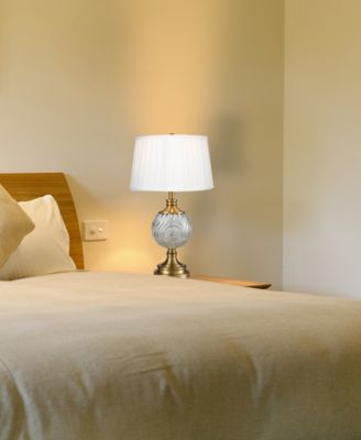 Mitre Lead Crystal Table Lamp