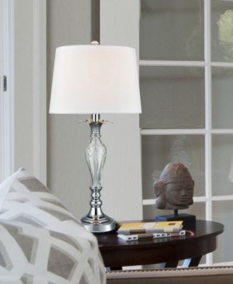 Charlotte Lead Crystal Table Lamp