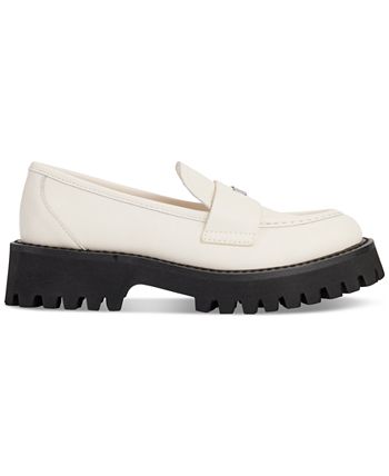 DKNY Women's Gibbous Slip-On Lug Loafer Flats - Macy's