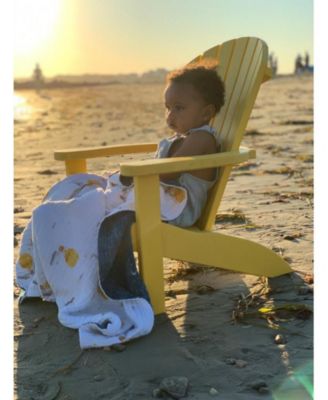 Baby Certified Organic Muslin Four-Layer Reversible All Season Snug Blanket, Mystical Night