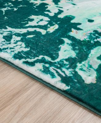 Kikiamo Washable KK10 5' x 7'6" Area Rug