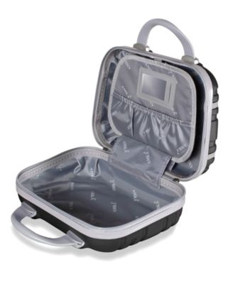 Varsity 2-Piece Carry-On Hardside Cosmetic Luggage Set