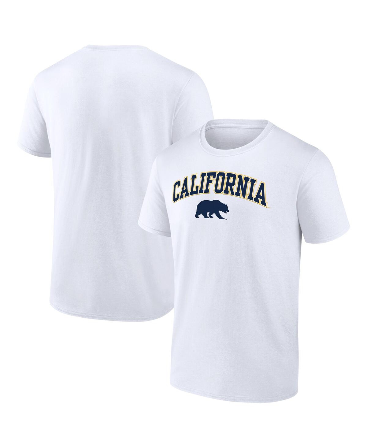 Fanatics Men's  White Cal Bears Campus T-shirt