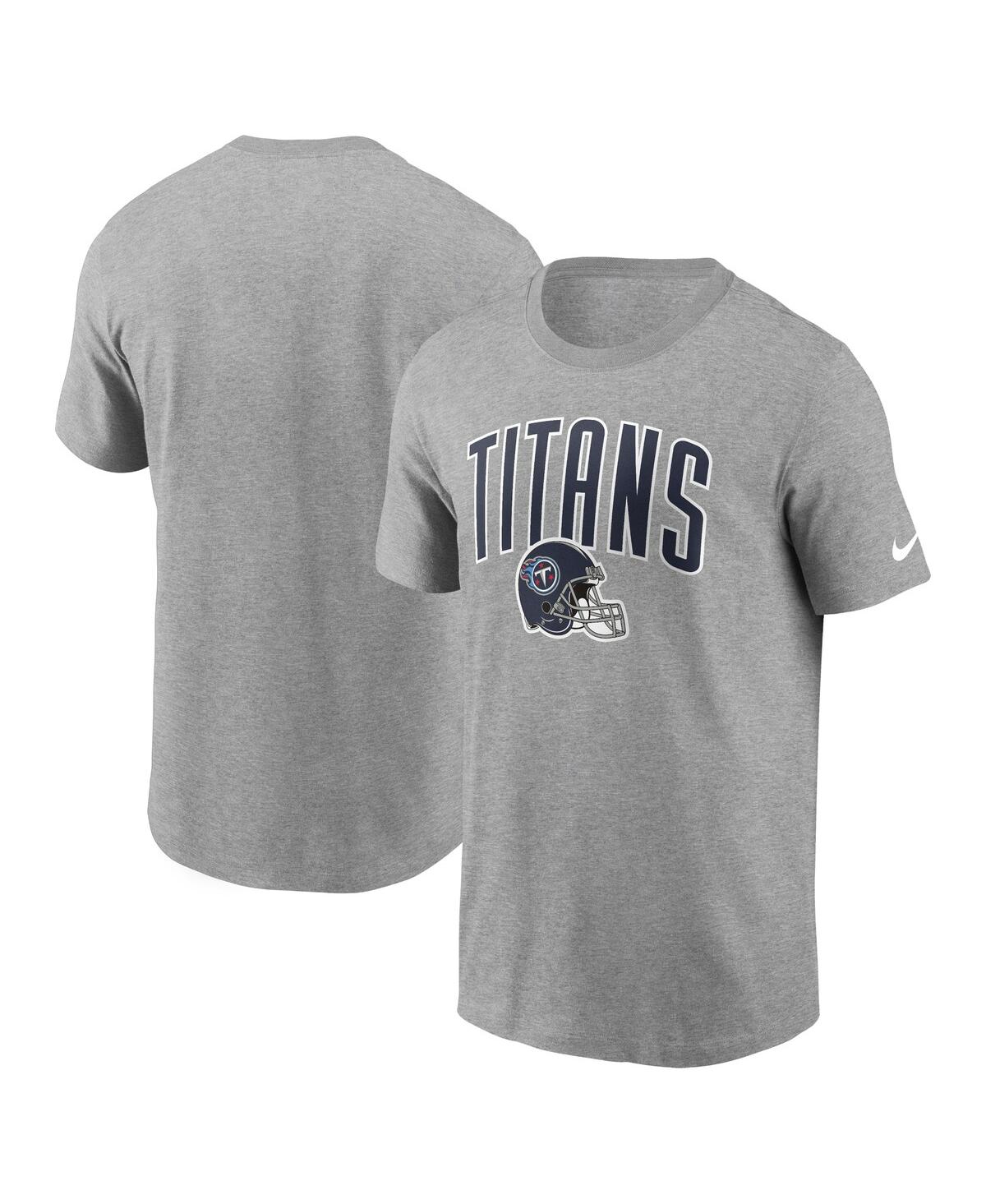Men's NikeTennessee Titans Team Athletic T-shirt - Heathered Gray