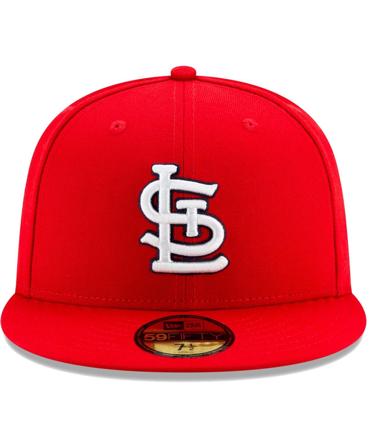 Men's New EraSt. Louis Cardinals On-Field 2023 World Tour London Series 59FIFTY Fitted Hat - Red