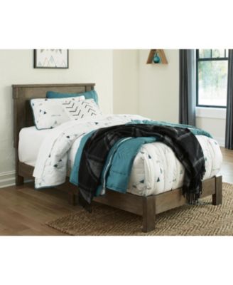 Shamryn Twin Panel Bed