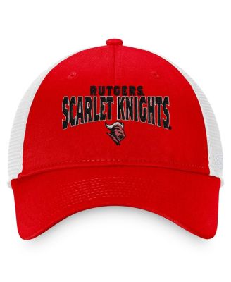 Men's Scarlet, White Rutgers Scarlet Knights Breakout Trucker Snapback Hat