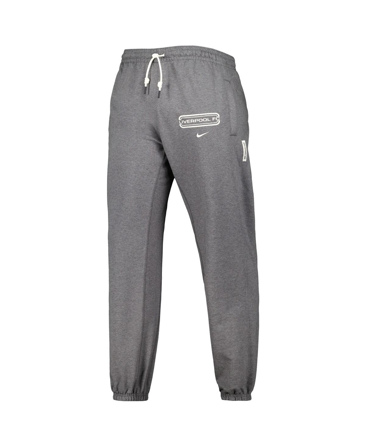 Shop Nike Men's  Heather Charcoal Liverpool Standard Issue Performance Pants