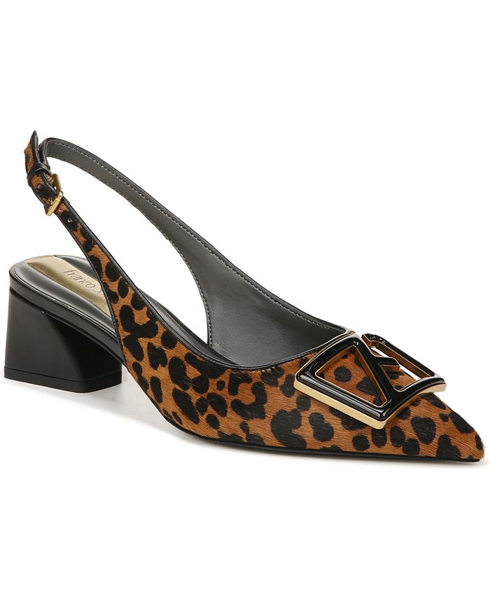 Franco Sarto Racer Ornament Slingback Pumps Macy s